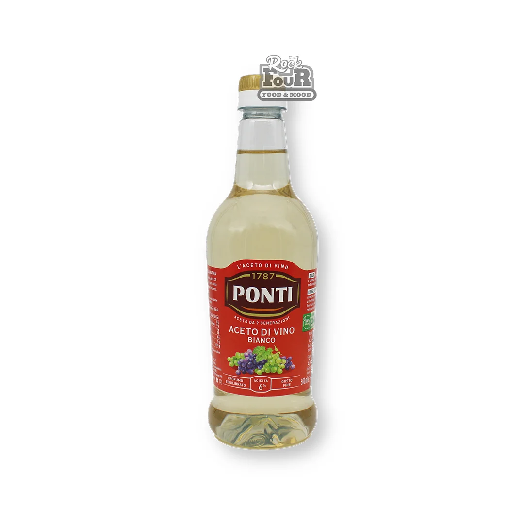 Քացախ «Ponti Aceto Di Vino Bianco» սպիտակ խաղողի 500մլ
